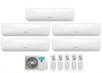 Мультисплит-система Hisense AMW5-36U4RQC + AMS-07UW4RMRKB00 х 4шт + AMS-09UW4RMRKB00 