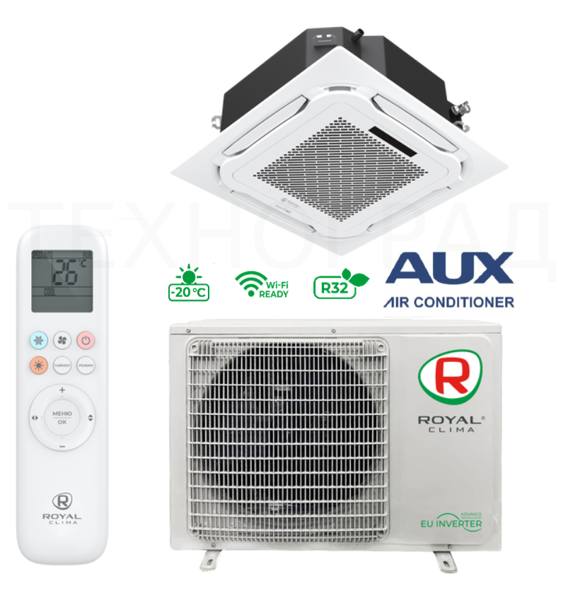 Кассетная сплит-система Royal Clima CO-4C 18HNDI 